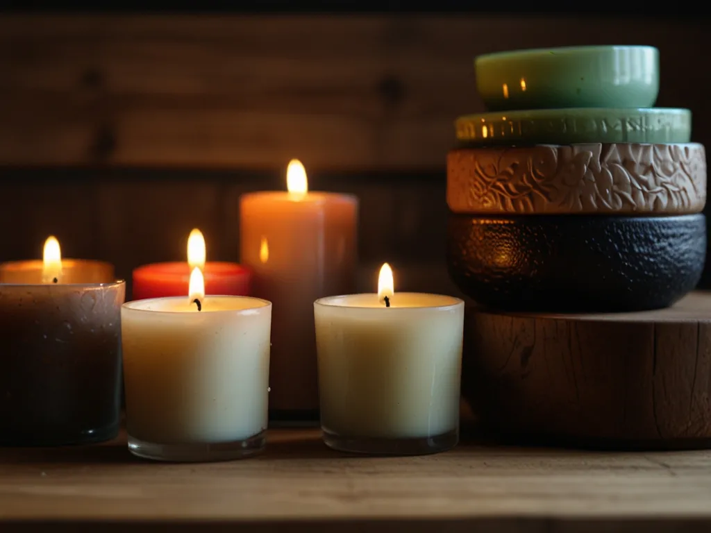 Filosofía artesanal en la creación de velas