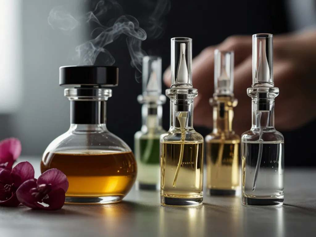 Proceso científico de creación de fragancias